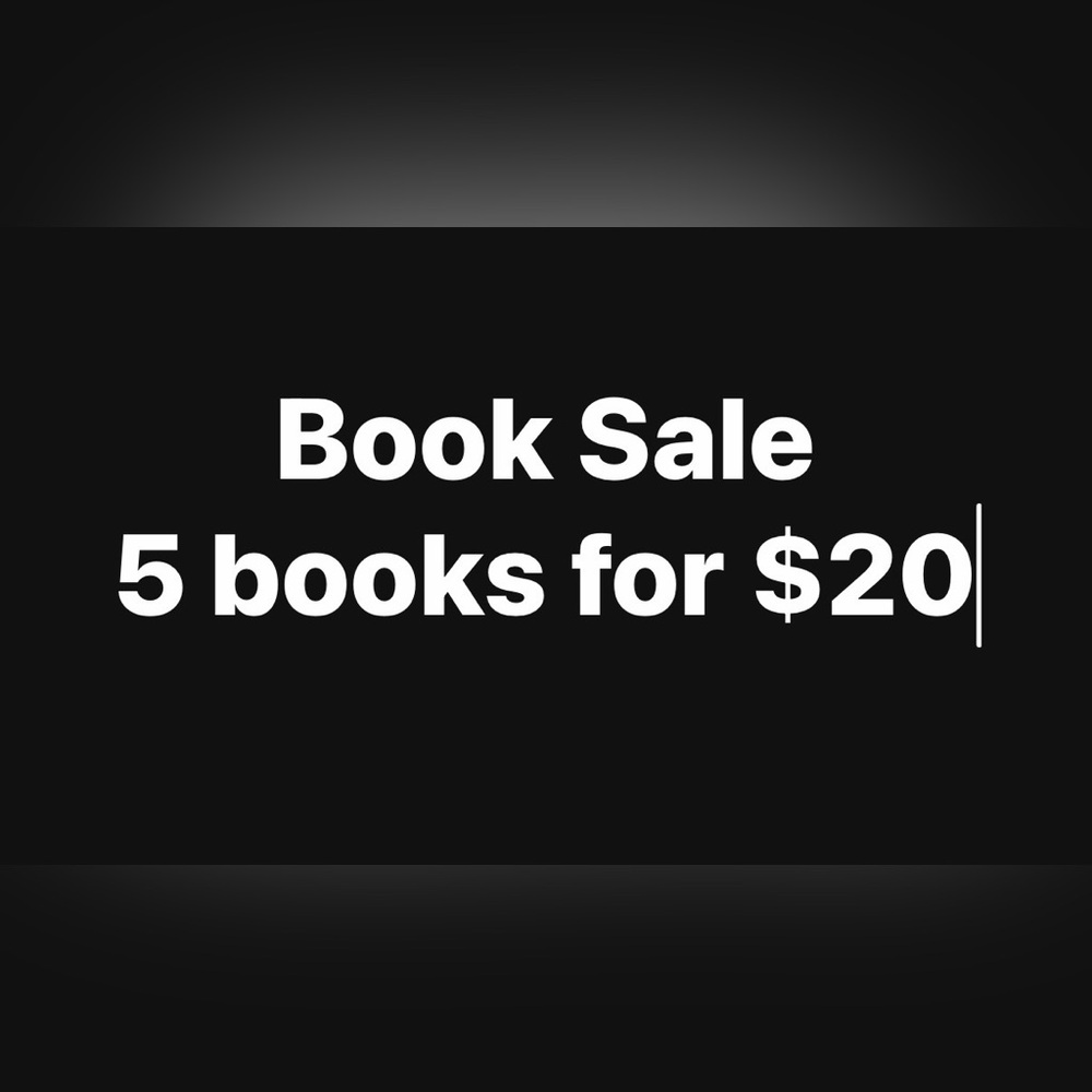 🎉🎉🎉🎉BOOK SALE 🎉🎉🎉🎉🎉